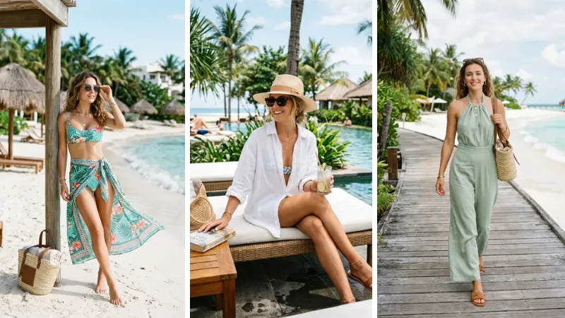Beach vacation outfits image