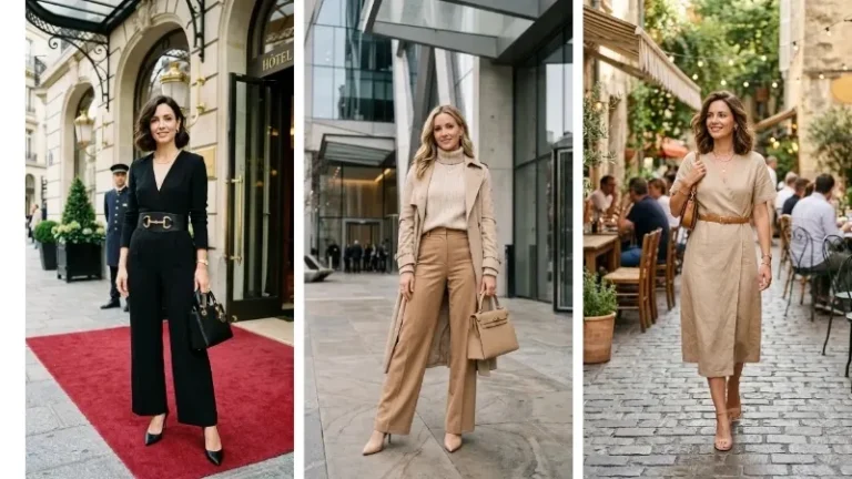 Capsule wardrobe outfit ideas image