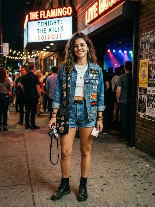Classic denim on denim