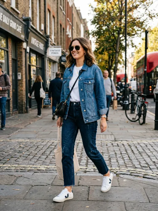 Denim on denim done right 1