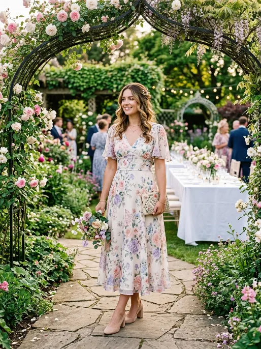Floral print dresses
