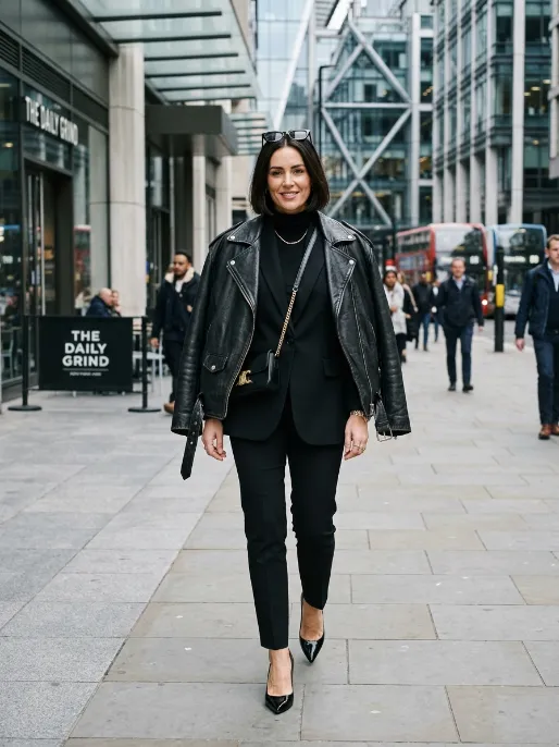 Layer over a blazer