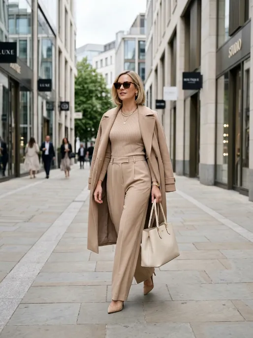 Monochrome beige on beige