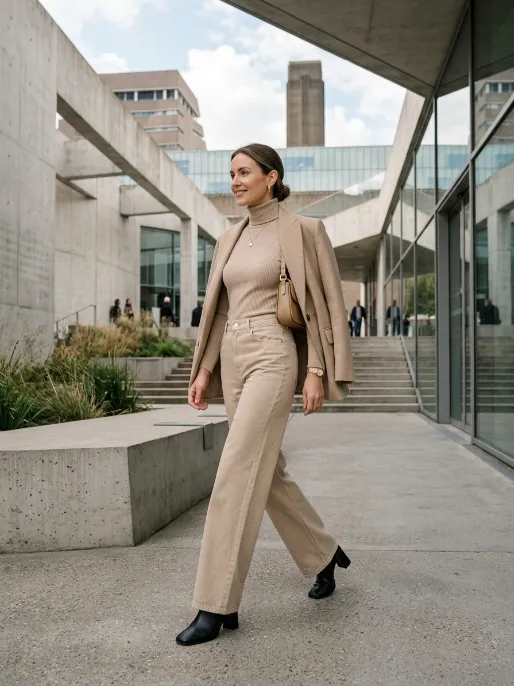 Monochrome look for instant style points