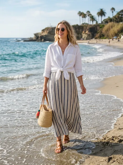 Oversized button down shirt
