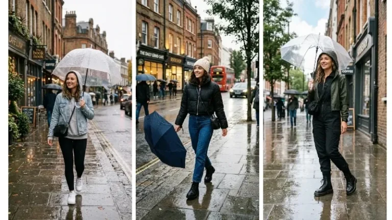 Rainy day outfit ideas image