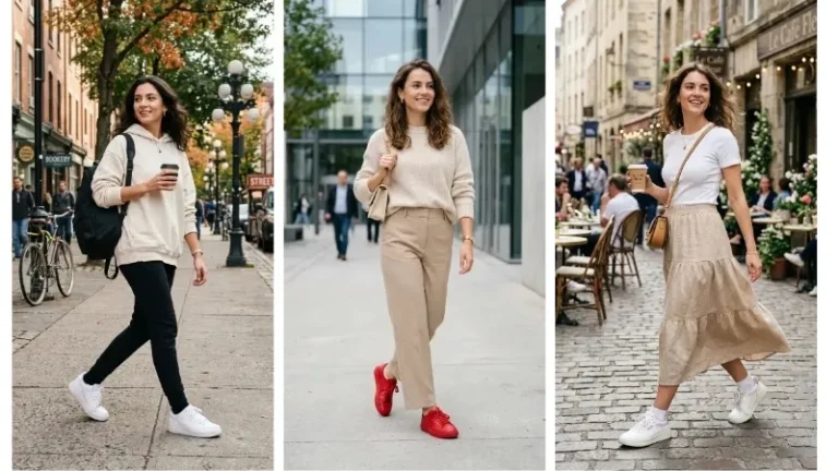Sneakers outfit ideas image