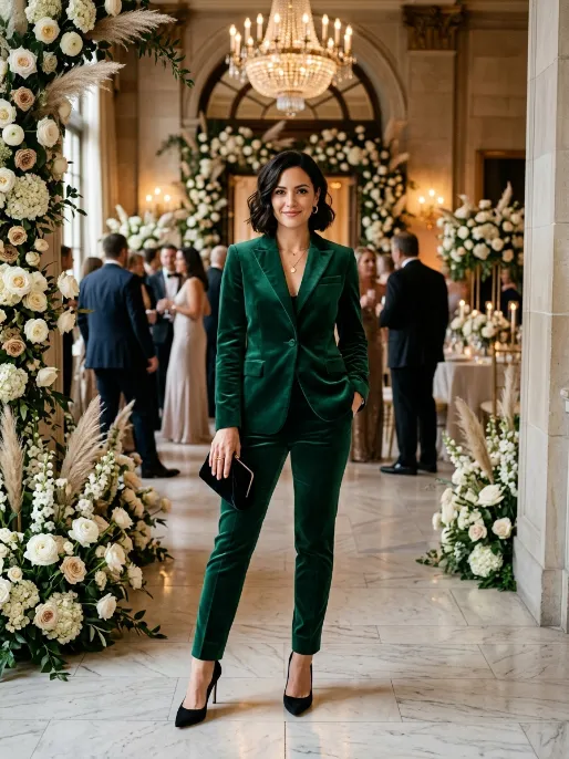 Structured suits for women