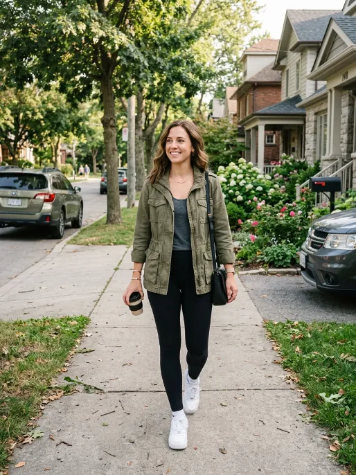 Utility jacket and leggings