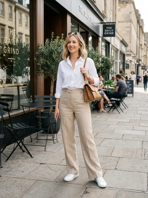 Wide leg trousers for an elevated look